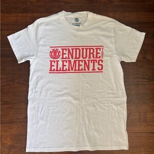 Element TShirt Men’s Size Medium - White Skateboard Shirt (see description)